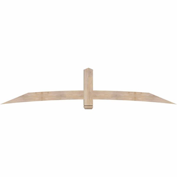 Ekena Millwork Bellingham Smooth Timber Gable Bracket, Douglas Fir, 108"W x 22"H x 5 1/2"D x 5 1/2"F, 5/12 Pitch GBW108X22X0606BEL00SDF - main